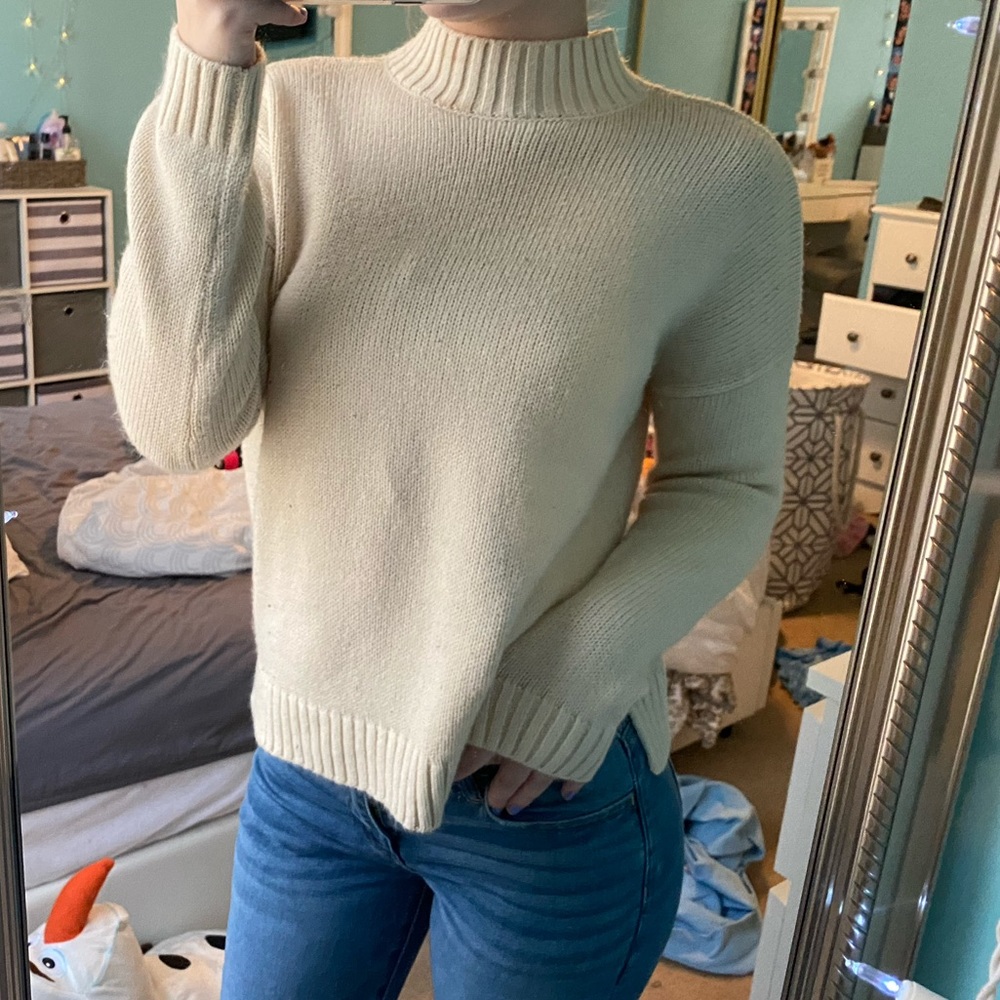 Forever 21 Cream Sweater